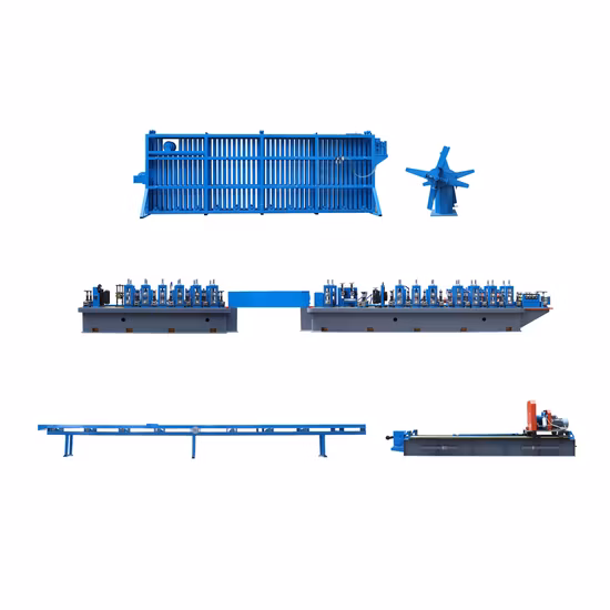 Máquina formadora de tubos para soldagem de alta frequência, equipamento de soldagem de tubos