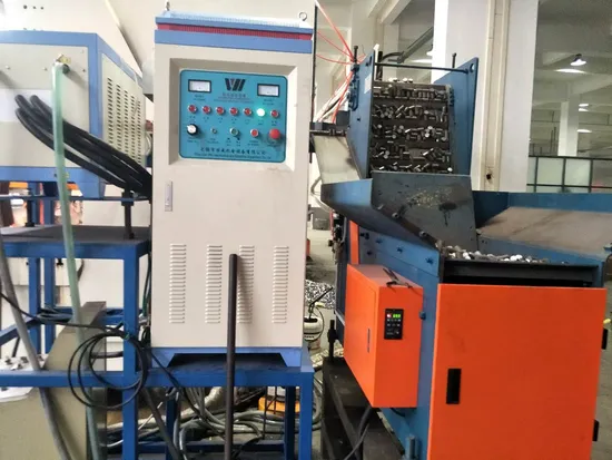 Equipamento de soldadura de aquecimento de indução de alta frequência bonde da lâmina de serra de IGBT 120kw