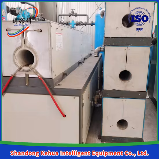 Forno de aquecimento por indução para forjamento de engrenagens