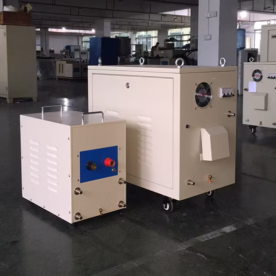 Equipamento de aquecimento por indução de laboratório para têmpera de parafuso
